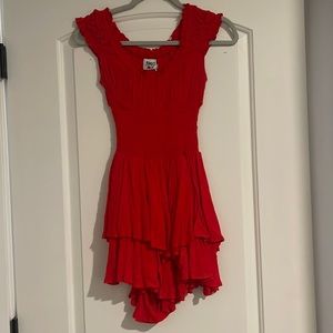 Princess Polly Red Romper❤️